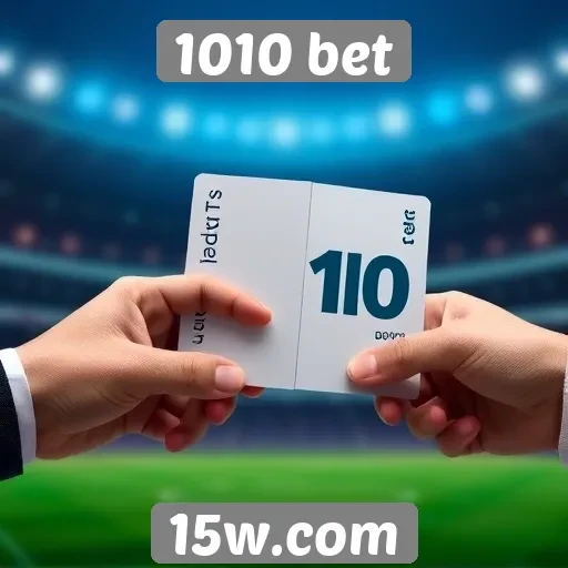 Métodos de pagamento aceitos pelo 1010 bet